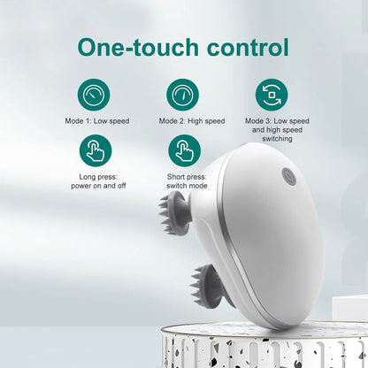 Advanced Electric Scalp Massager with Multiple Modes – For Hair Growth & Relaxation