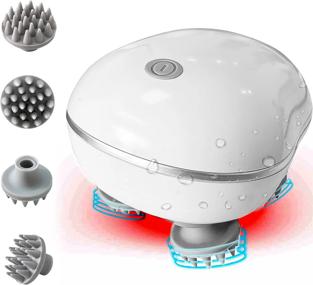 Advanced Electric Scalp Massager with Multiple Modes – For Hair Growth & Relaxation