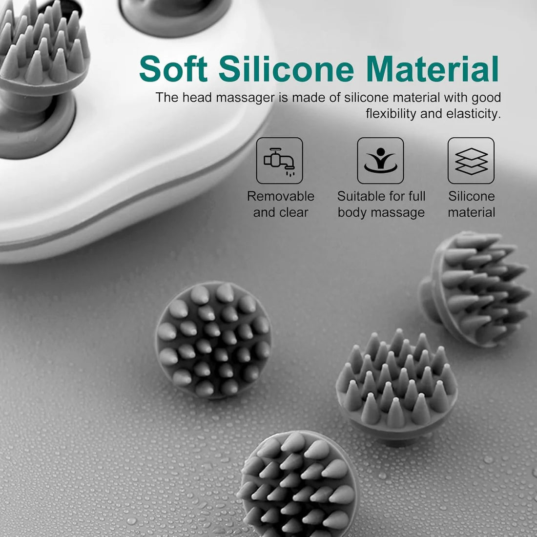 Advanced Electric Scalp Massager with Multiple Modes – For Hair Growth & Relaxation