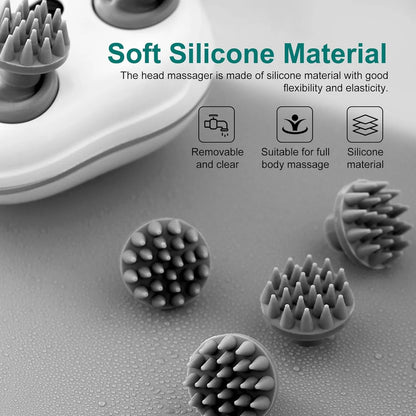 Advanced Electric Scalp Massager with Multiple Modes – For Hair Growth & Relaxation